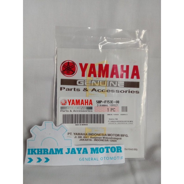 Emblem Stiker Yamaha Toolbox Tool box Rx king Rxking rxk 5BP-F153E-00