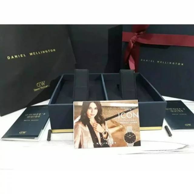 Kotak Jam Tangan D.W COUPLE ORIGINAL