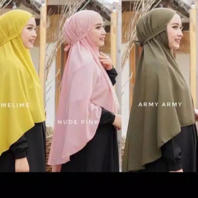 BERGO MARYAM JUMBO JNP TALI XXL KHIMAR JUMBO NON PET