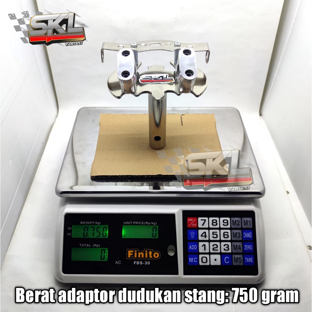 Adaptor Setang Dudukan Setang Batman Matic Honda Beat Vario Scoopy &amp; Bebek Grand Supra Revo Blade
