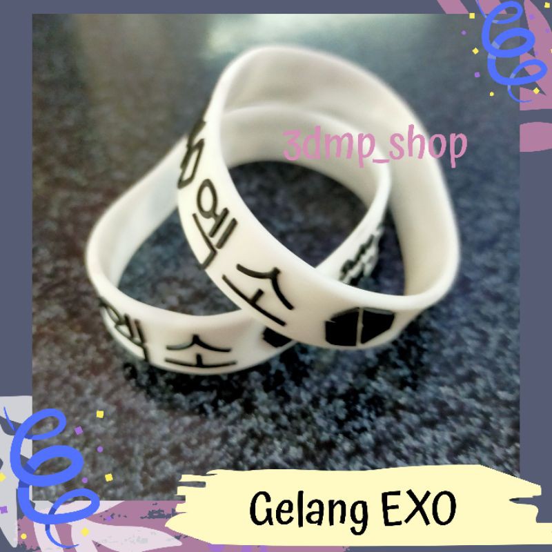 Gelang EXO nama member