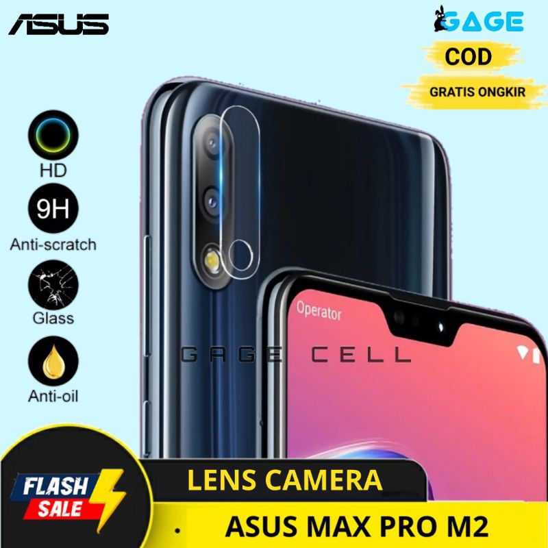 COD✅ Tempered Glass Camera Tg Antigores Pelindung Anti Gores Kamera Asus Zenfone Max Pro M2 Premium