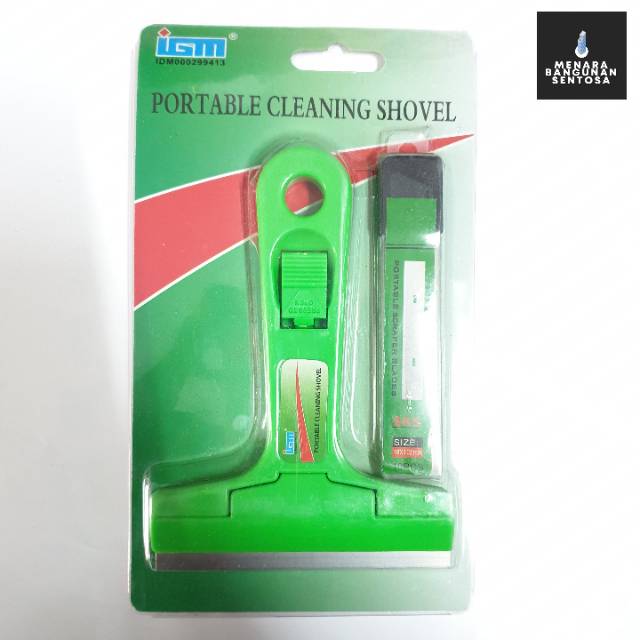 Pisau Pembersih Kaca IGM / Kerak / Lantai / Portable Cleaning Shovel