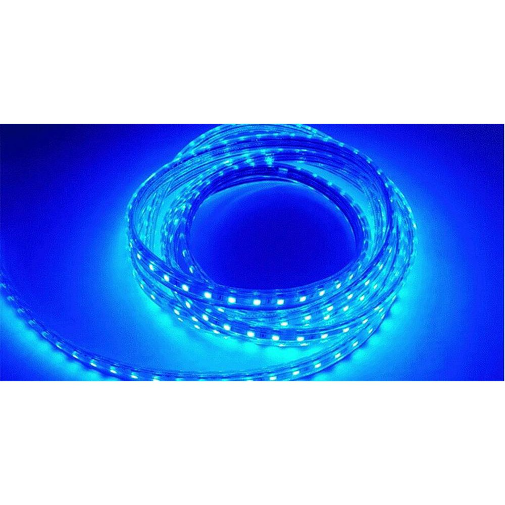 10M LAMPU LED STRIP BIRU + KONEKTOR SELANG SMD 5050 Waterprof IP67 Langsung Pakai  Etalase Plafon