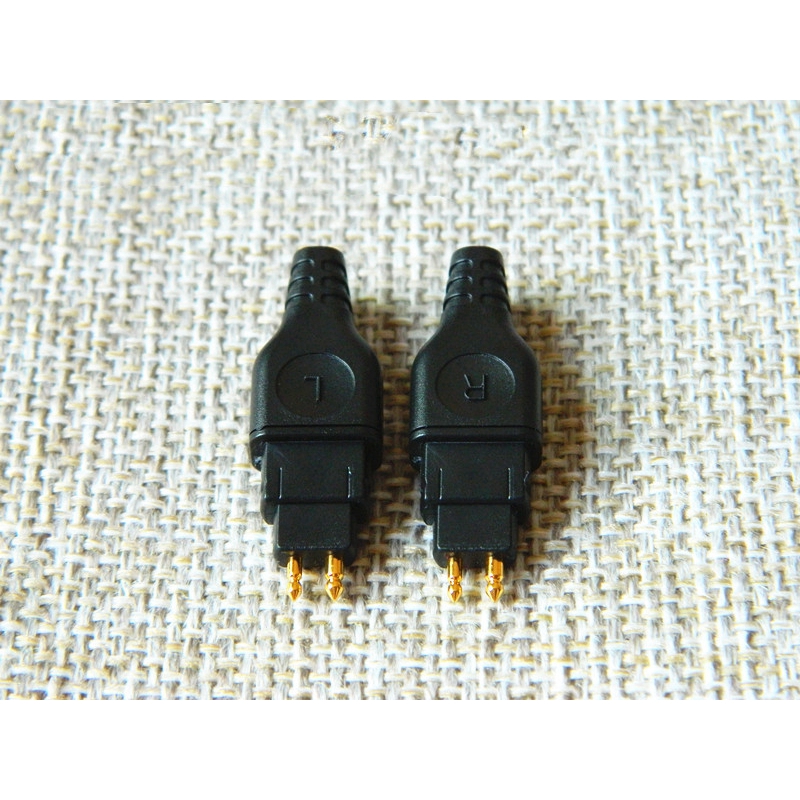 1 Pasang Plug Earphone Tembaga Lapis Tembaga untuk Sennheiser hd565 hd650 HD600 HD580 hd25