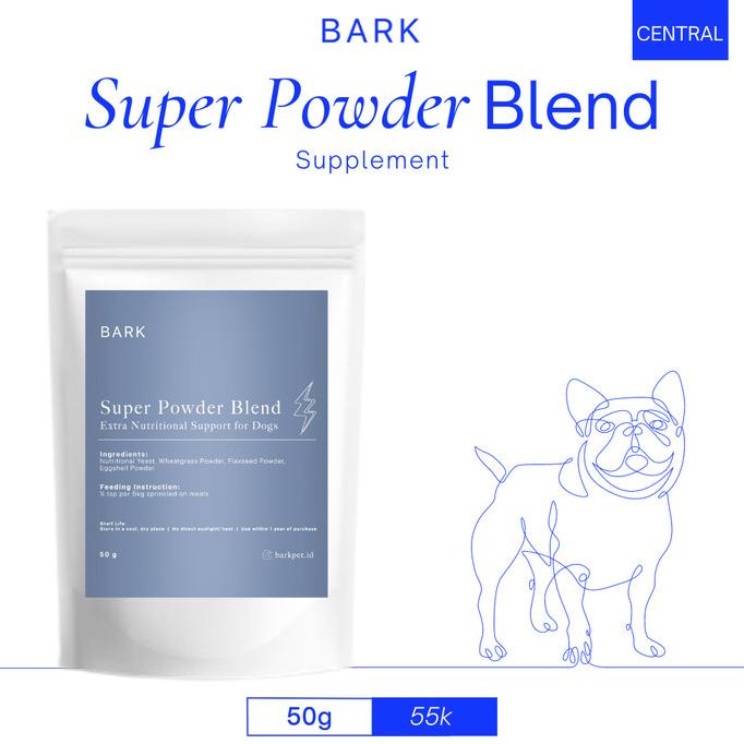 

(BISA COD) BARK Super Powder Blend for Dogs