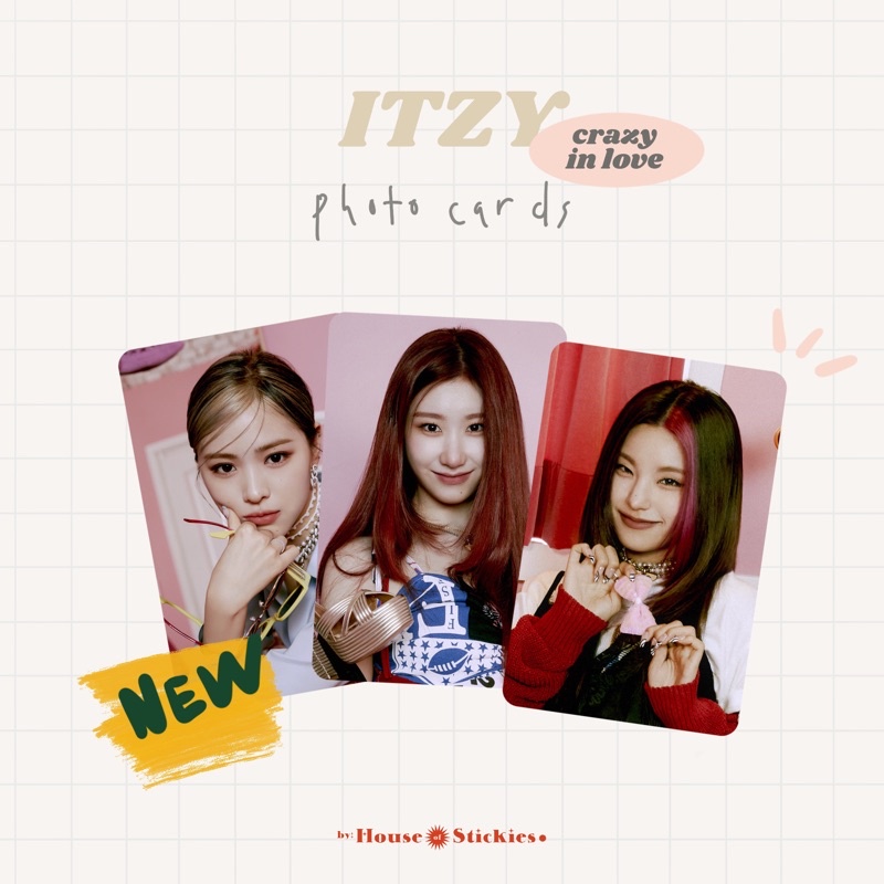 ITZY Unofficial Photocard Crazy in Love Edition