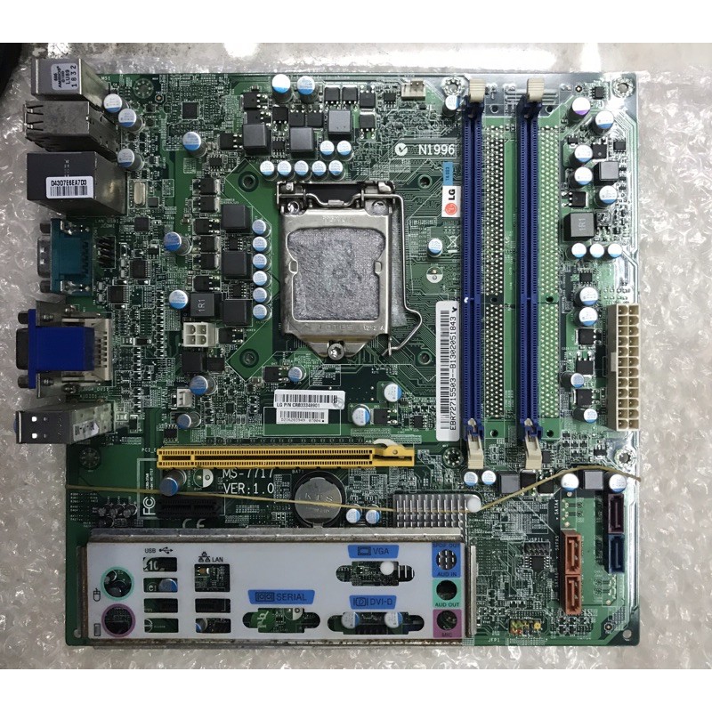 Motherboard H61 Socket 1155 ob Vga Merk Oem plus Core i3 2100