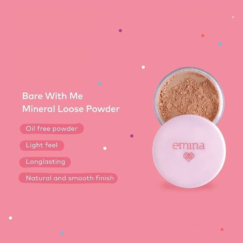 Emina Bare with Me Mineral Loose Powder