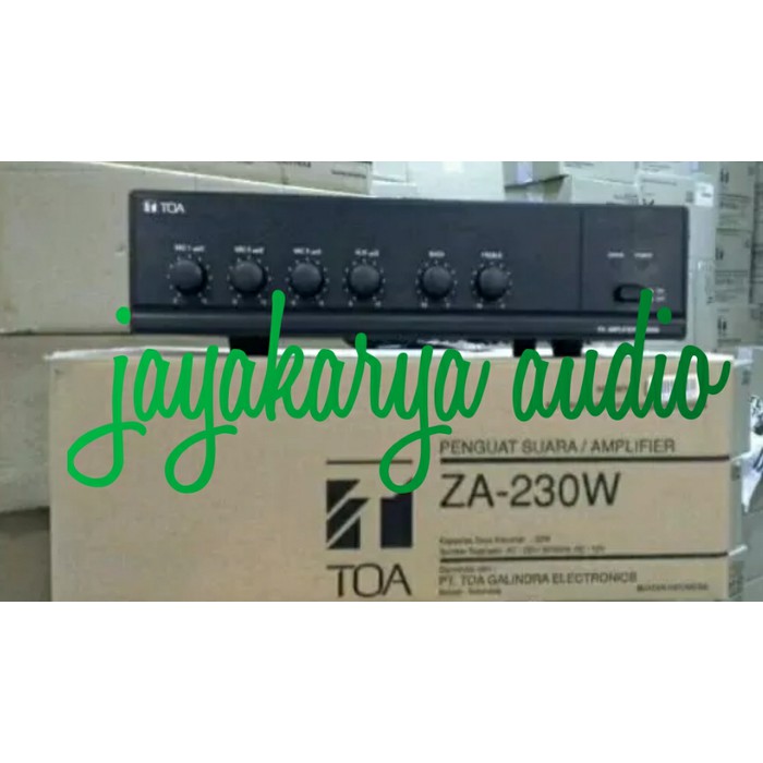 ampli Toa ZA 230 w