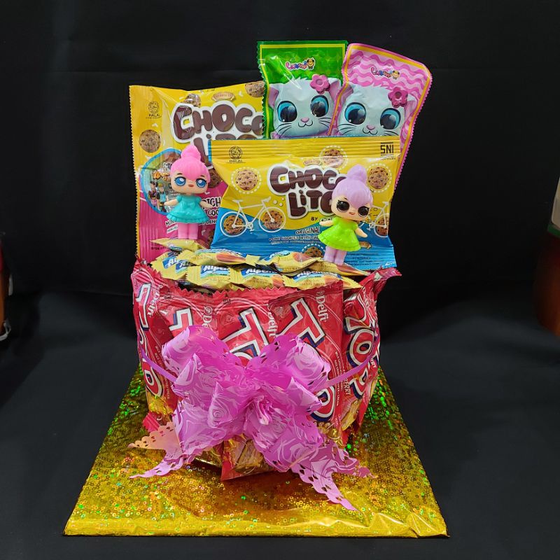 snack cake / snack ulang tahun / snack tower / kue ulang tahun