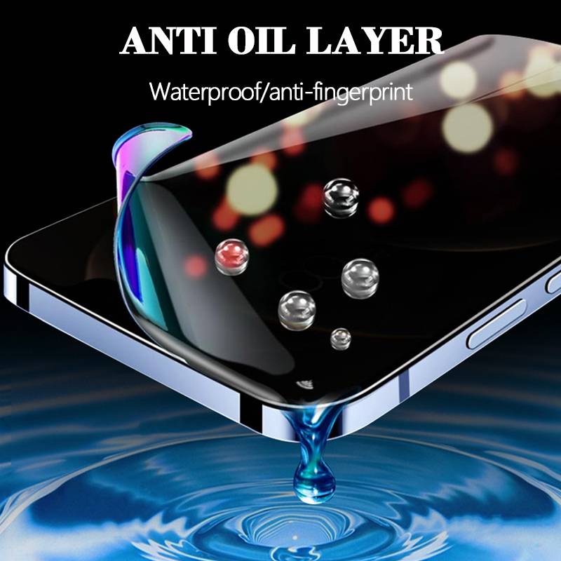 Privacy Full Cover Hydrogel Film for IPhone 11 12 Pro Max Mini Screen Protector iPhone 7 8 Plus X XS Max XR SE 2020 anti Spy Film