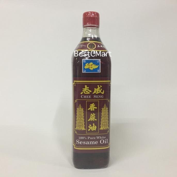 

SALE CHEE SENG 100% PURE WHITE SESAME OIL 750 ML ( MINYAK WIJEN ) SDFD51313