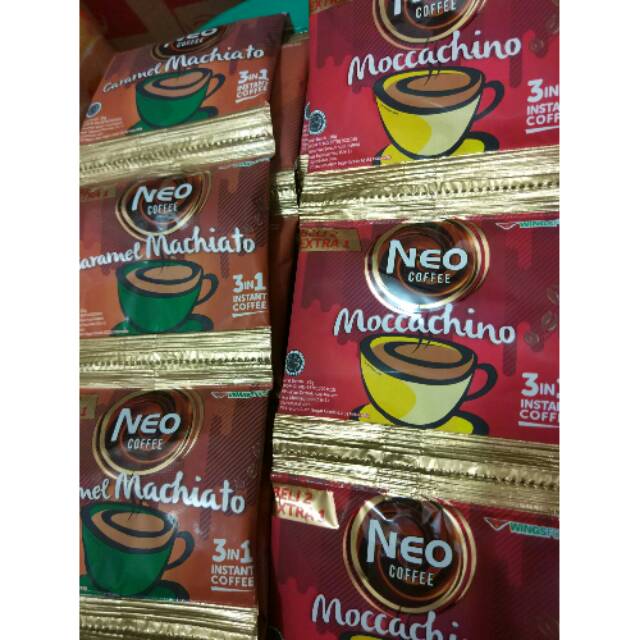 Neo Coffee 3in1 sachet (renceng)