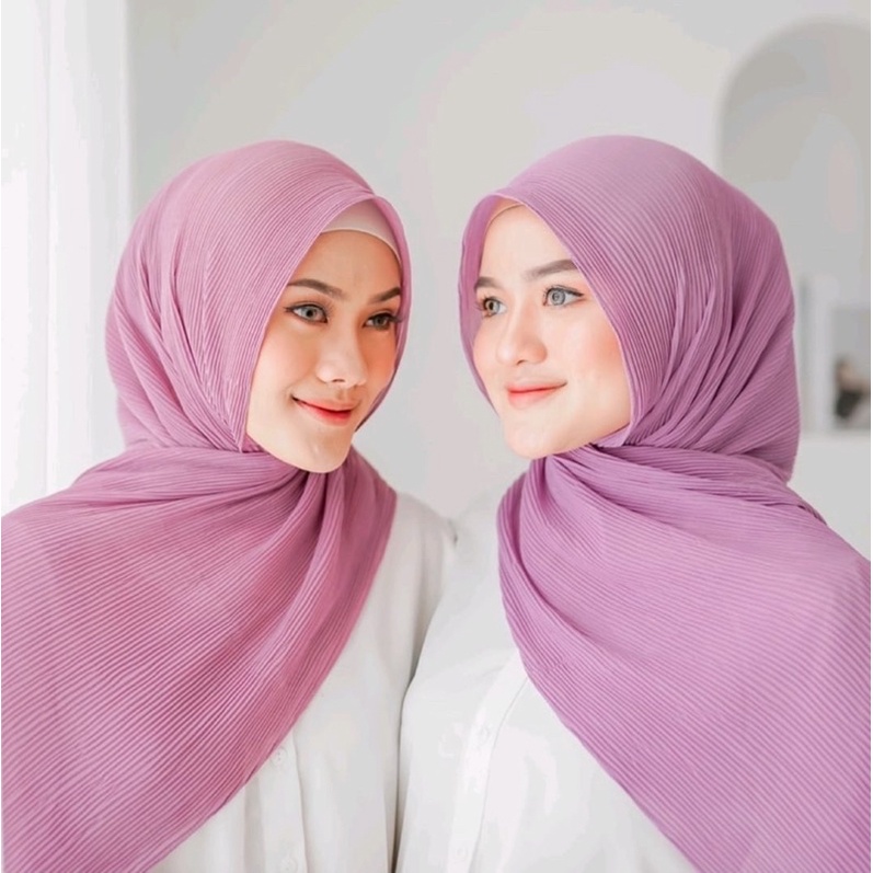 Pashmina Plisket Premium | Phasmina Plisket Lidi | Pashmina Pleated Import
