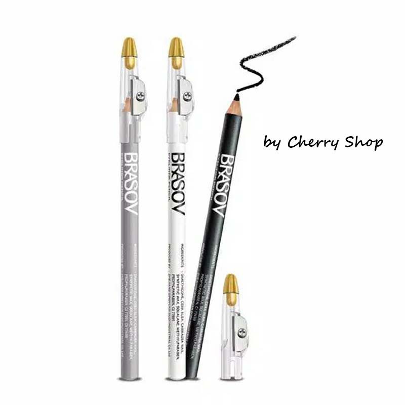 [BPOM] BRASOV Eyeliner Pencil Pensil 1.1 g