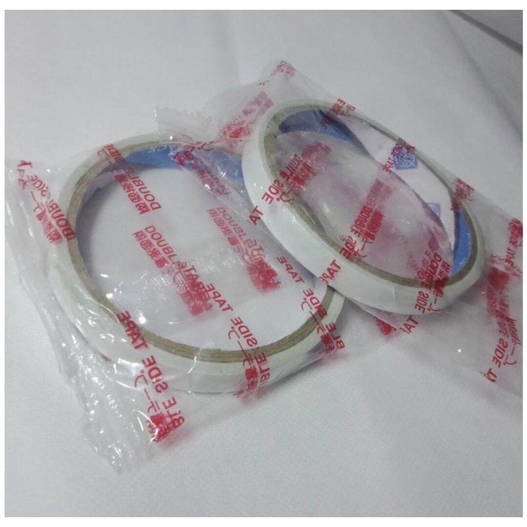 

Double Tape putih 1CM (eceran)