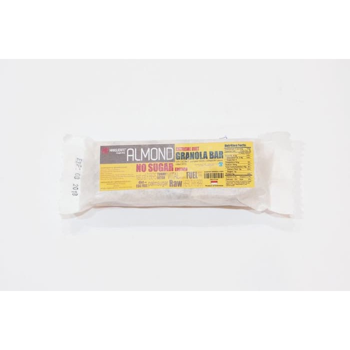 

Almond Granola Bar No Sugar