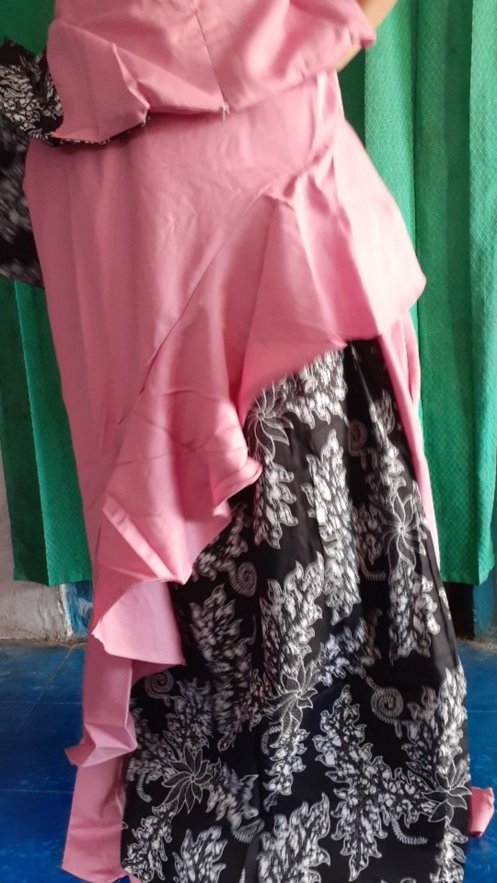 Maura Couple Sania Ruffle Batik Couple Ori Ndoro Jowi Garansi Termurah Shopee Kebaya Modern Seno 215