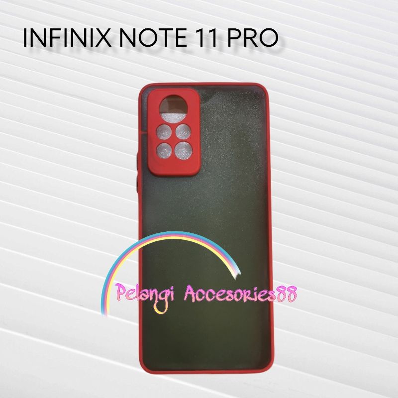 CASE INFINIX NOTE 11 PRO / INFINIX NOTE 11S  SOFTCASE CASE DOVE CASE FULL COLOUR