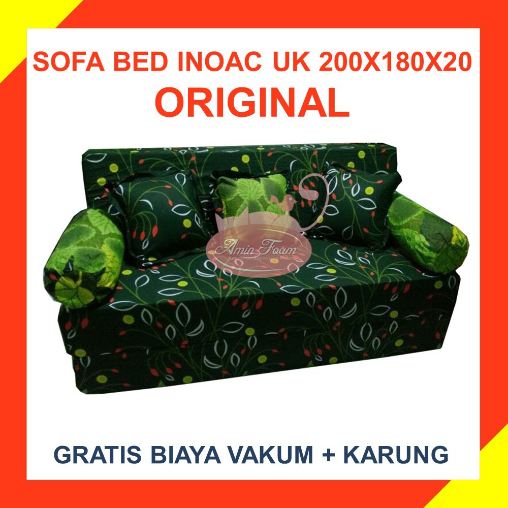 Sofa BEd Inoac 3 In 1 All SizeEON LG D23 LIGHT GREEN Shopee Indonesia