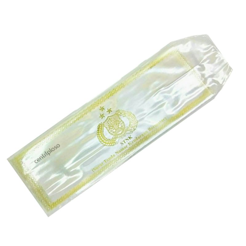 Plastik STNK terbaru asli dari SAMSAT / POLDA bahan lebih Tebal