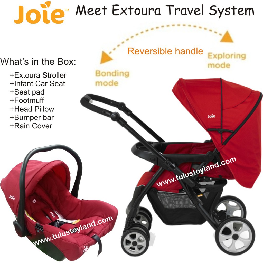 Jual Stroller Joie Extoura Travel System Indonesia Shopee Indonesia