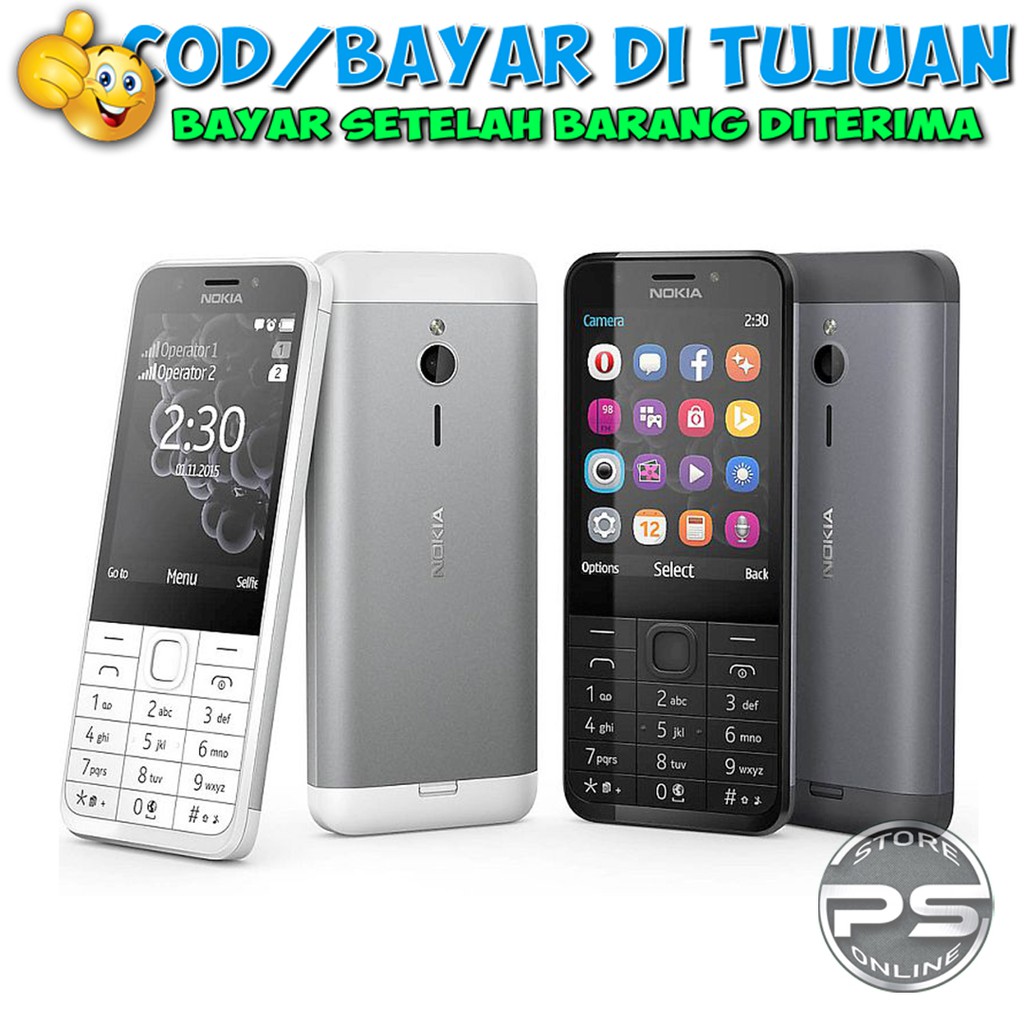 HP Nokia 230 - HP fitur terlengkap - HP Dual Sim terbaru