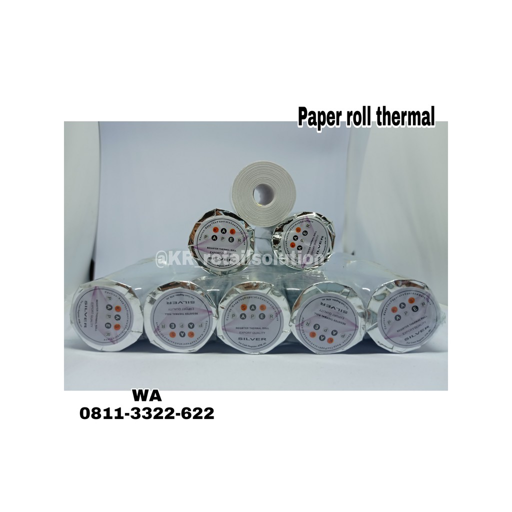 

KR Kertas Struk Printer Thermal Bluetooth 58x30 mm