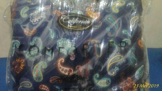 Promo Bedcover Saja California 200x200 Balena Mickey Geo Mirah Rosea - King 180 Queen 160 Bc