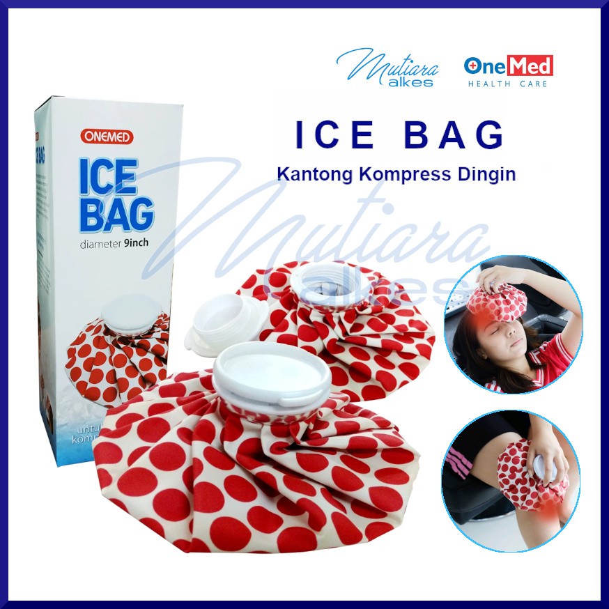 Ice Bag Onemed / Cold Bag / Alat kompres Dingin / Kantong Kompes / Buli buli