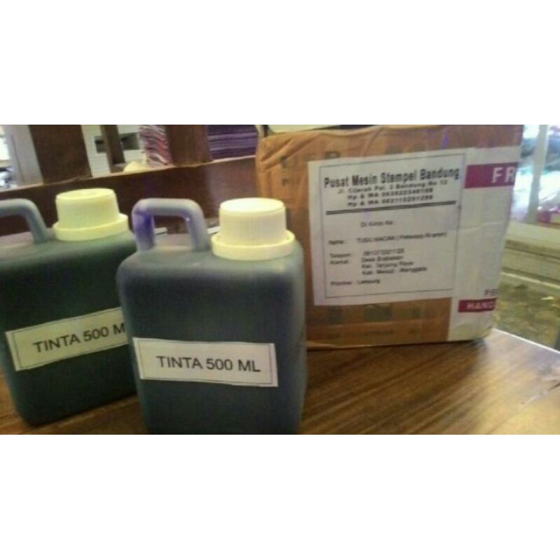 

Tinta stempel 500mil Berwalitas dan kental