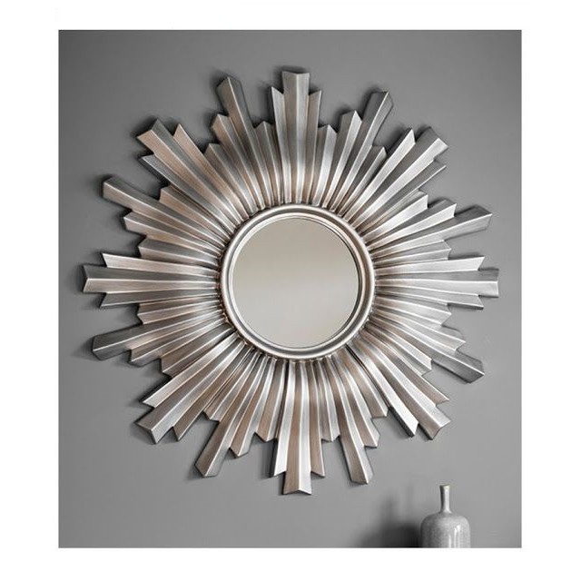 CERMIN HIAS DINDING UNIK MODEL MATAHARI