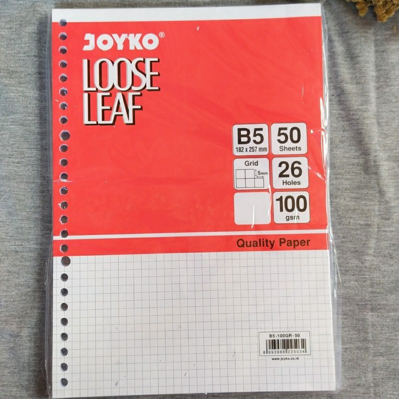 

LOOSE LEAF JOYKO GRID