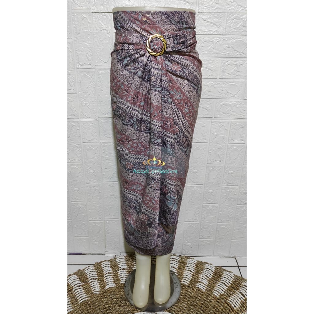 Rok Lilit Floral Original / Rok Kebaya / Bawahan Kebaya / Rok Batik / Bawahan Batik / Rok Wisuda / Rok Kondangan / Kain Lilit Batik