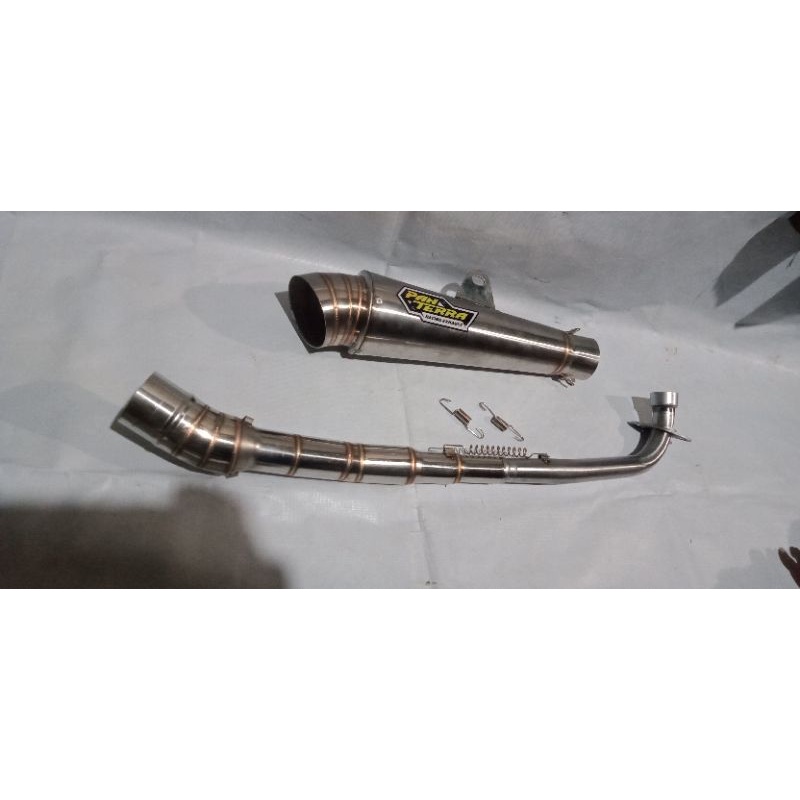 Knalpot racing Pantera fantera for all bebek Jupiter. Vega. Supra. smas. Revo. Blade. astrea. C70. g