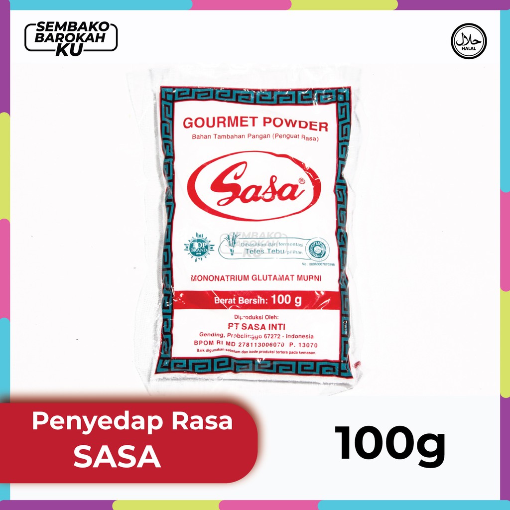 

Penyedap rasa SASA 100g / 100 gr eceran harga ekonomis murah