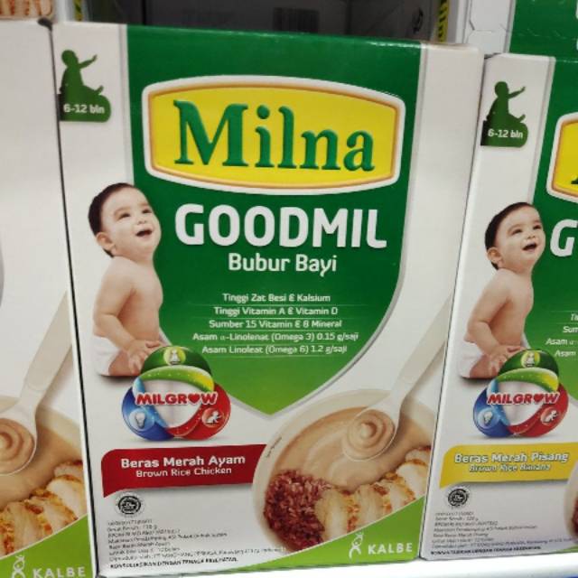 Milna goodmil bubur bayi 120gr