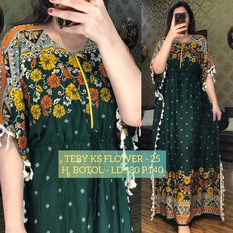 DASTER ARAB TEBY KS FLOWER 25 ORIGINAL