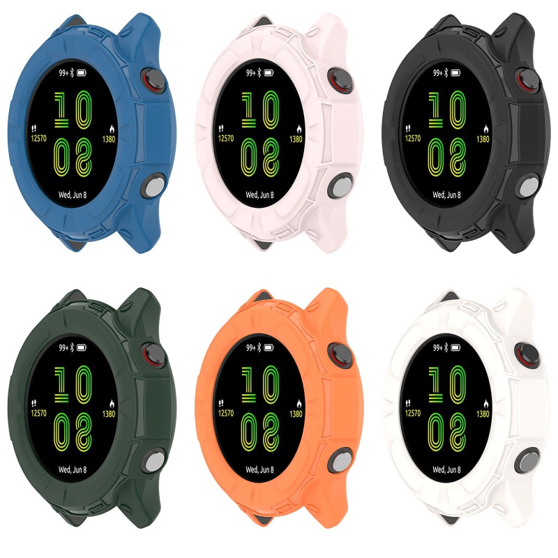 Btsg for Smart Watch Anti-Debu Coverage for Case Waterproof Pelindung Housing Washable Bumper for Shell for Forerunner9