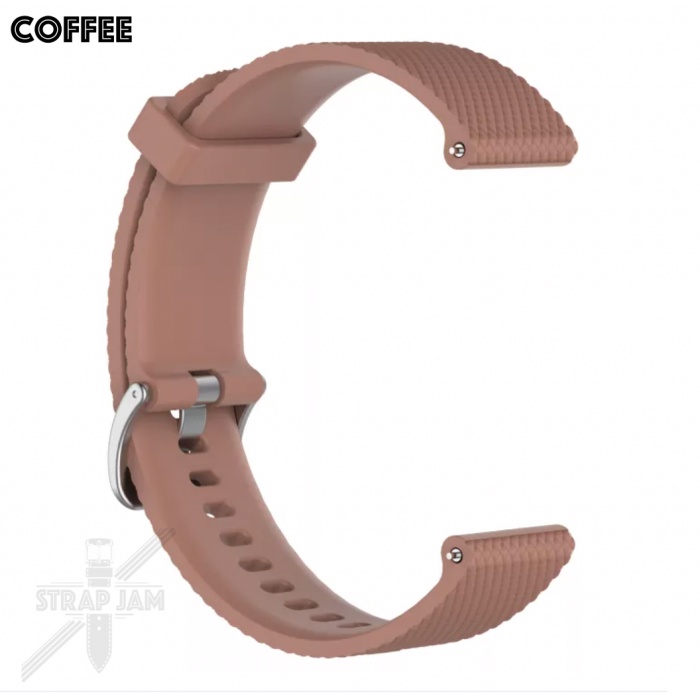 SBF Tali Jam Tangan Olike OW-W1 Zeth W1 - Strap 20mm Rubber Silikon Grey Buckle