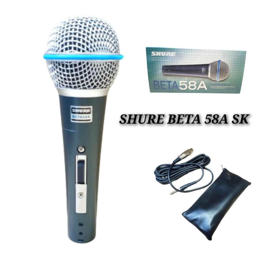 MIC KABEL SHURE BETA 58A SK MICROPHONE LEGENDARY