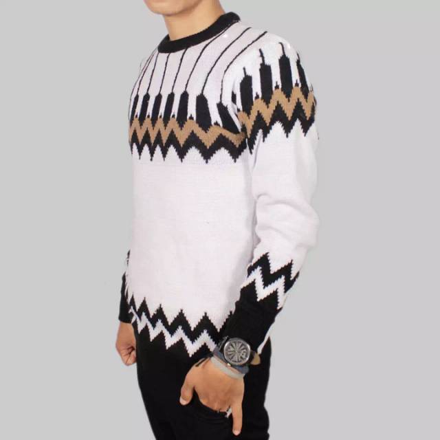 Sweater rajut pria burlon top