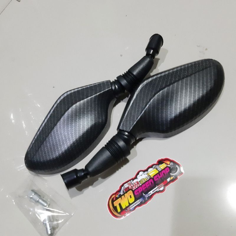 Spion Click polos carbon 125 HMA Thailand PNP Vario 110 125 150 Beat Spion Clik PCX universal + baut-6