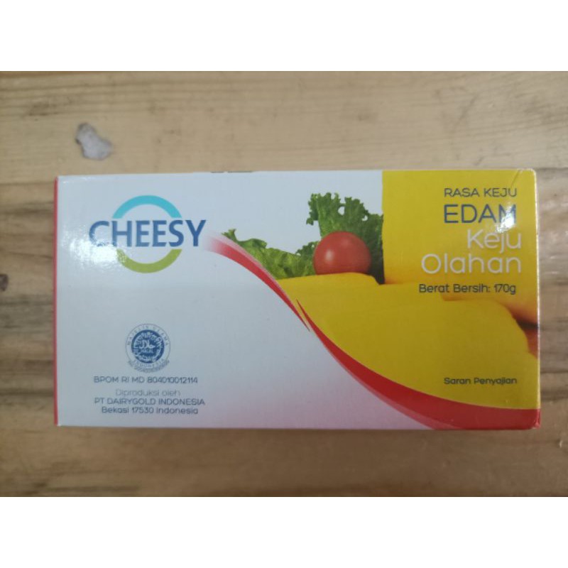 

Keju Cheesy Edam Keju Olahan 160 Gram