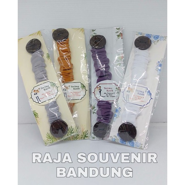 ISI 50 SOUVENIR PERNIKAHAN KONEKTOR MASKER KAIN / HADIAH PERNIKAHAN / KADO MURAH