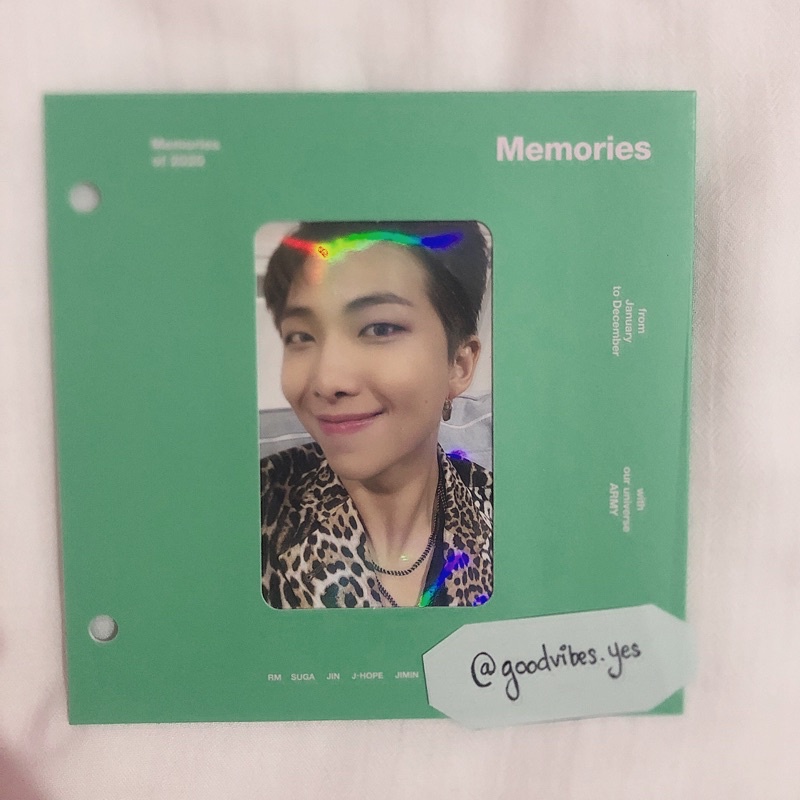 

Namjoon Bluray Memories 2020