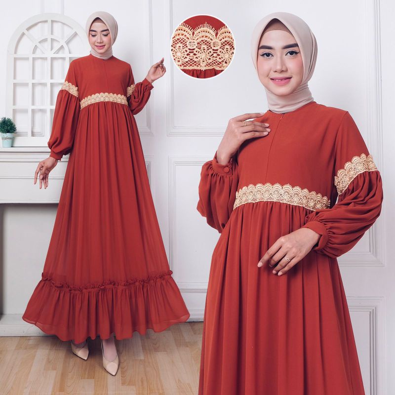 Gamis tangan balon