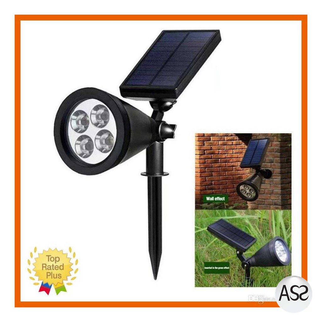 ASS Shop - Lampu Taman Energi Solar Panel 4 LED