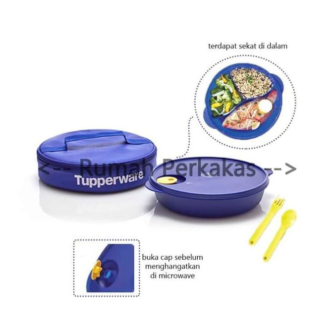 Tupperware Large Crystalwave Lunch Set